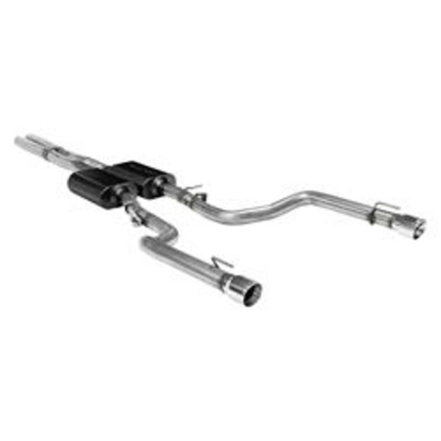 Flowmaster American Thunder Exhaust 15-23 Dodge Charger 6.2, 6.4 - Click Image to Close